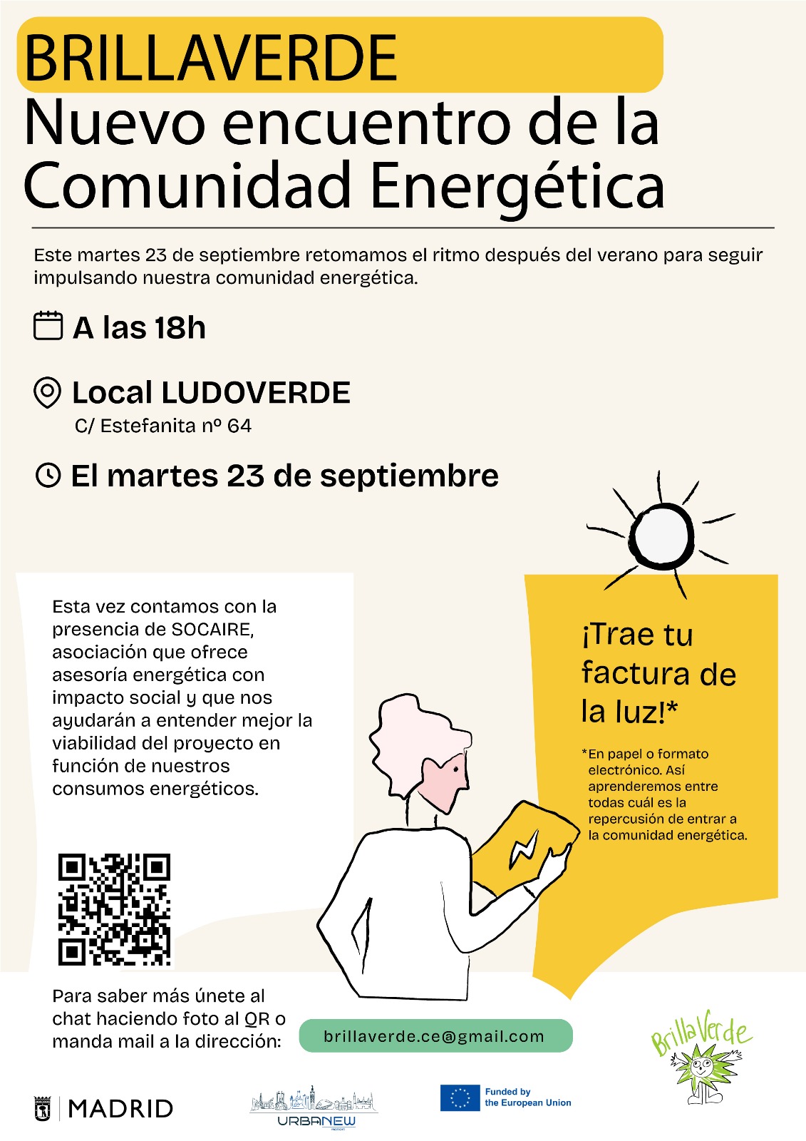 Cartel Encuentro Brillaverde