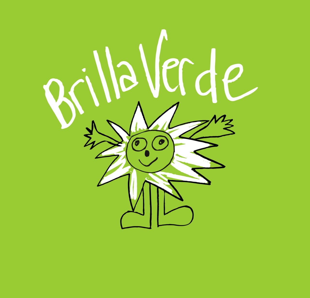Logotipo Brillaverte verde
